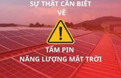 Tấm pin năng lượng mặt trời có độc hại không? Sự thật cần biết