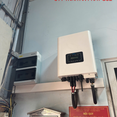 Hệ thống 10kwp Hòa Lưới Bám Tải Tại Thủ Đức - HCM 