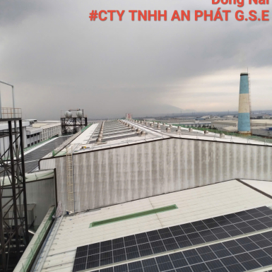 Công trình thi công năng lượng xưởng Công nghiệp