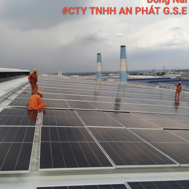 Hệ thống Hòa Lưới Bám Tải 1082 kwp tại khu CN Bình Lộc - Long Khánh