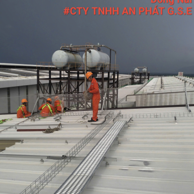 Lắp đặt hệ thống điện mặt trời 1MWp tại Long Khánh – Đồng Nai | An Phát Solar