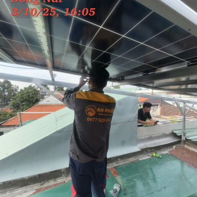 Hệ thống điện mặt trời 10kWp Đồng Nai