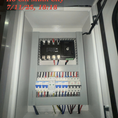 hệ thống điện mặt trời hòa lưới bám tải có lưu trữ 10kWp tại TP.HCM 