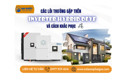 Các Lỗi Thường Gặp Trên Inverter Hybrid Deye Và Cách Khắc Phục