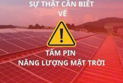 Tấm pin năng lượng mặt trời có độc hại không? Sự thật cần biết