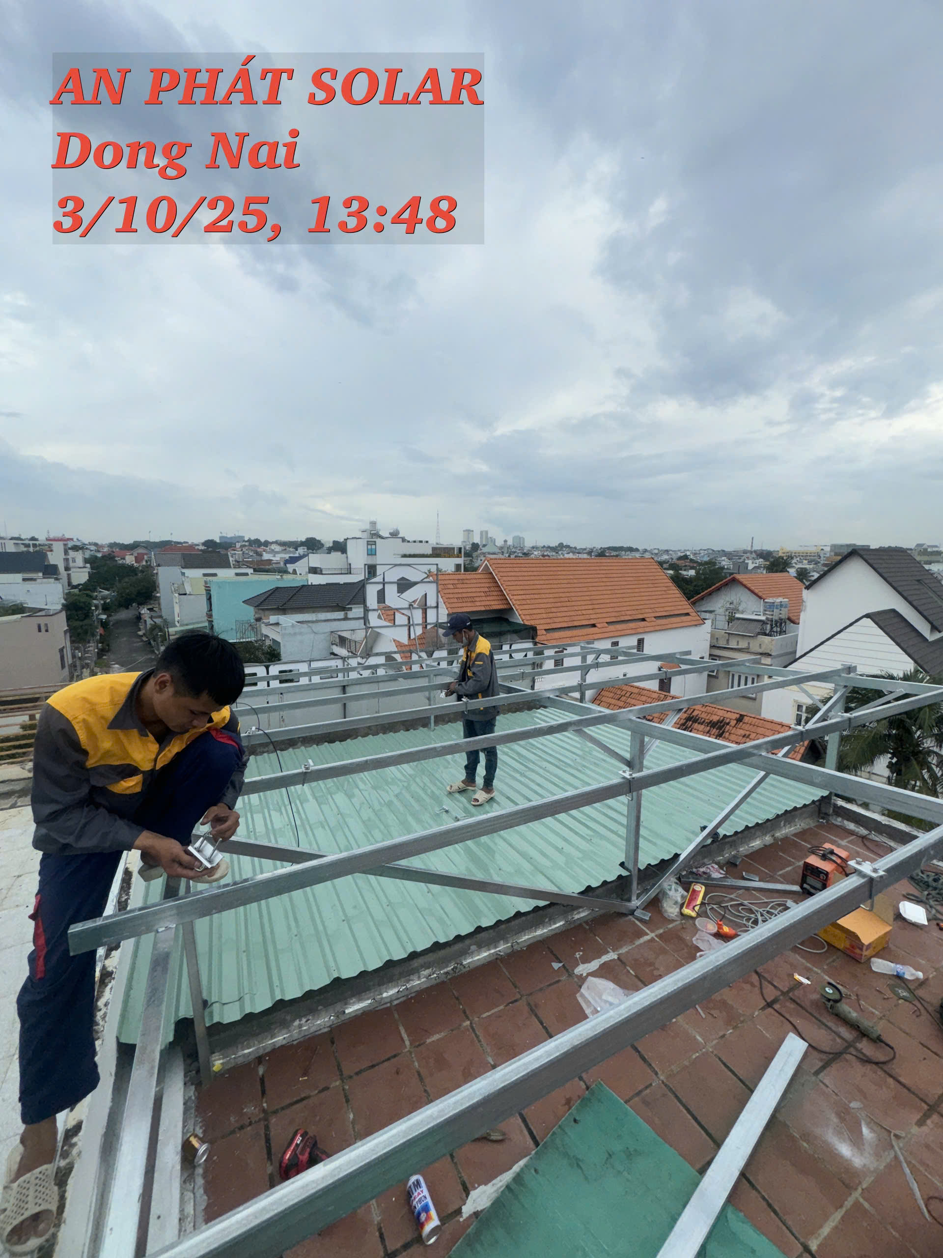 Hệ thống điện mặt trời 10kWp Đồng Nai 