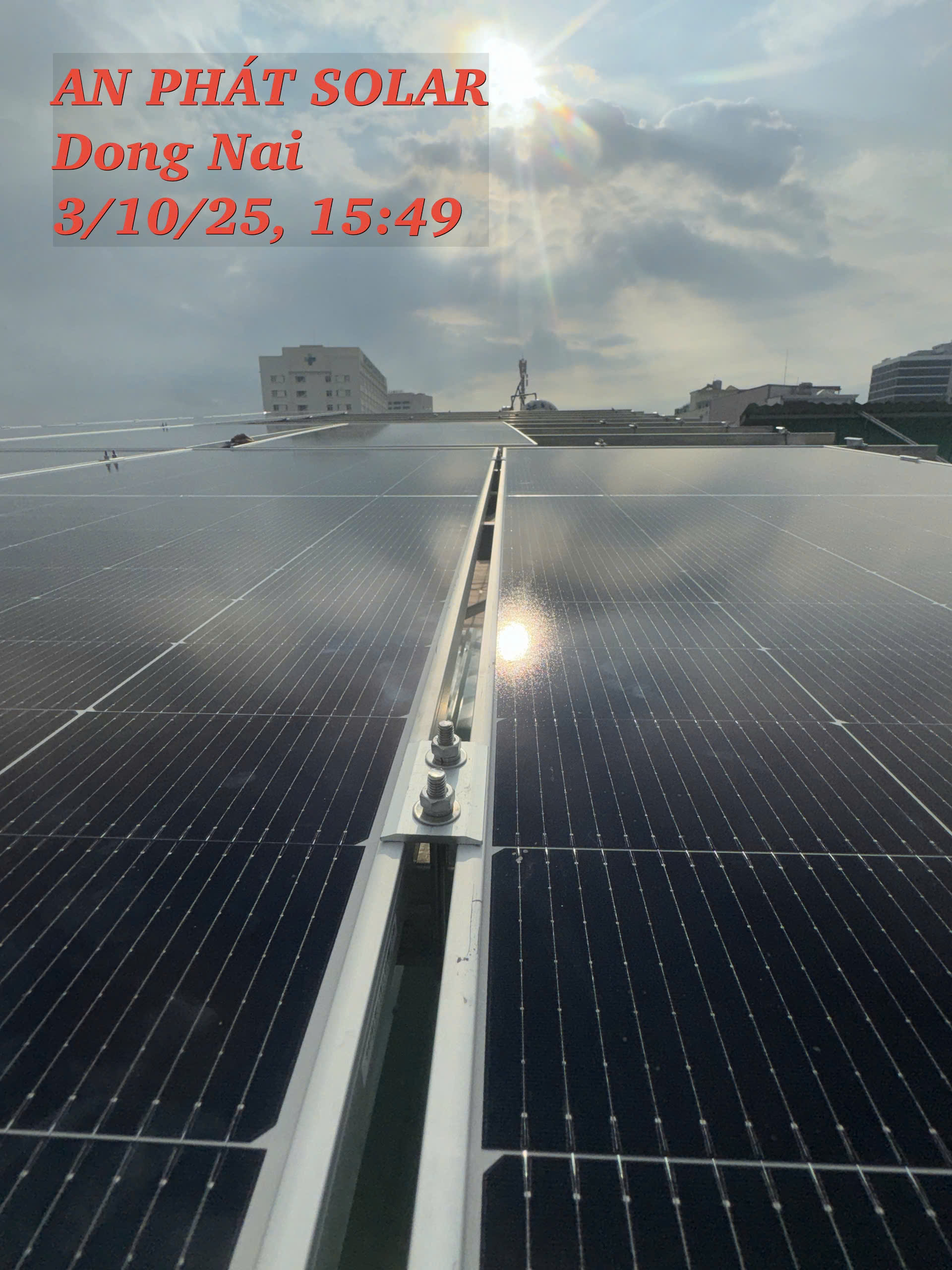 Hệ thống điện mặt trời 10kWp Đồng Nai 