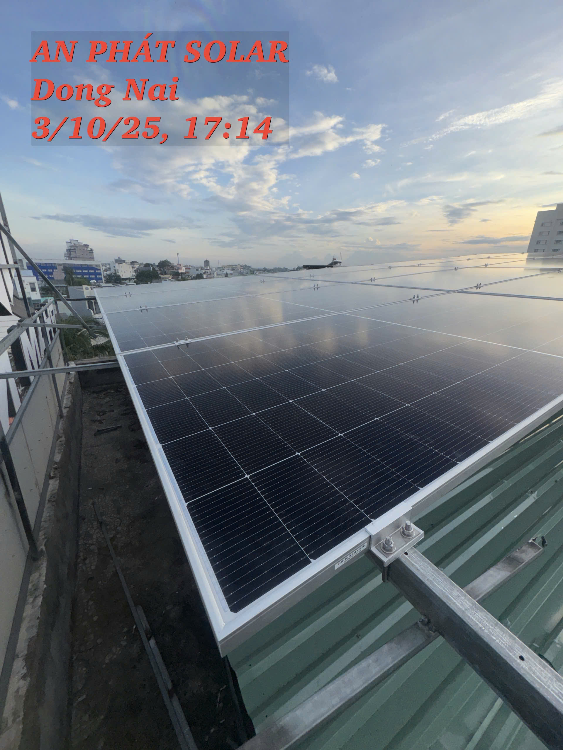 Hệ thống điện mặt trời 10kWp Đồng Nai 