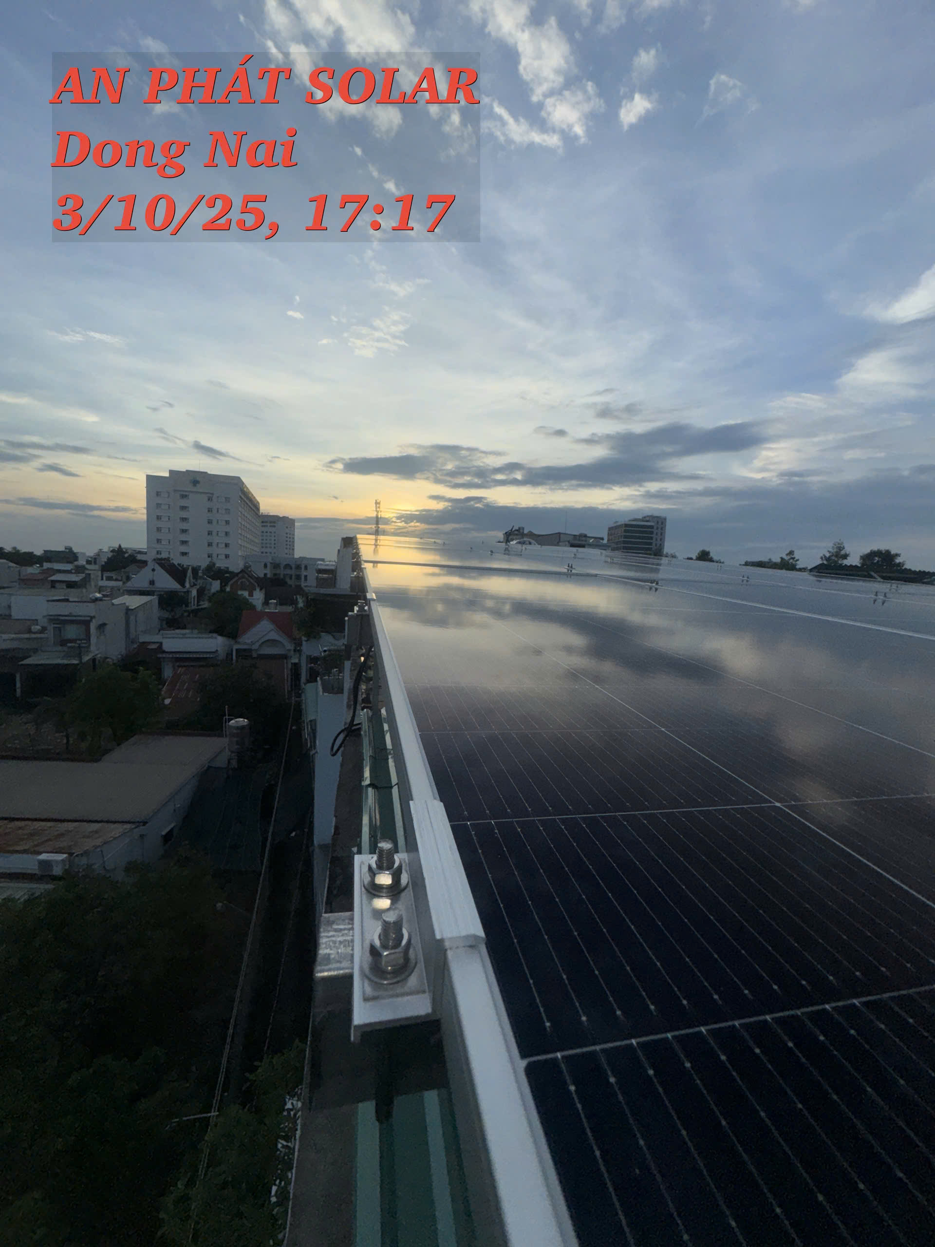 Hệ thống điện mặt trời 10kWp Đồng Nai 