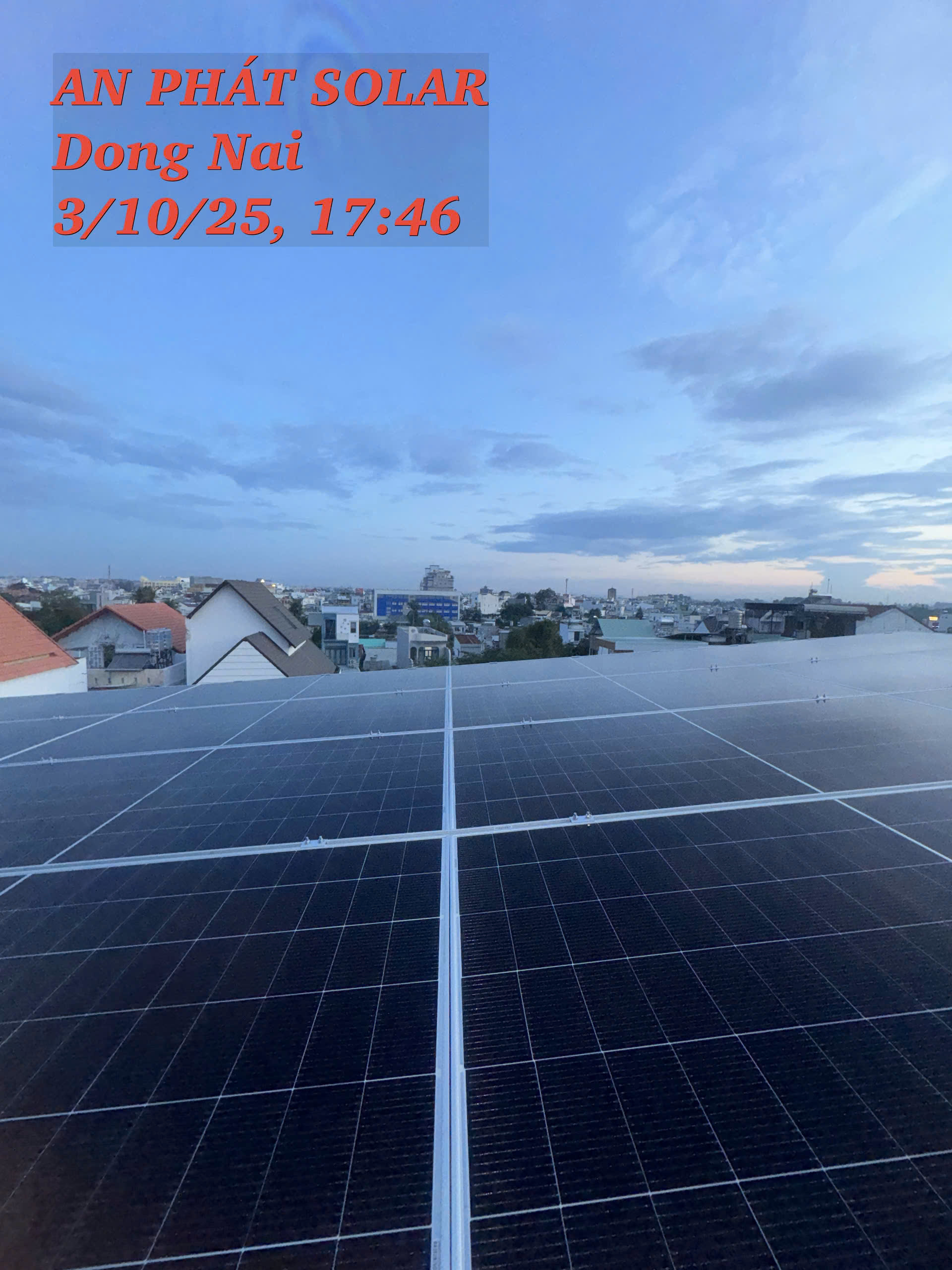 Hệ thống điện mặt trời 10kWp Đồng Nai 