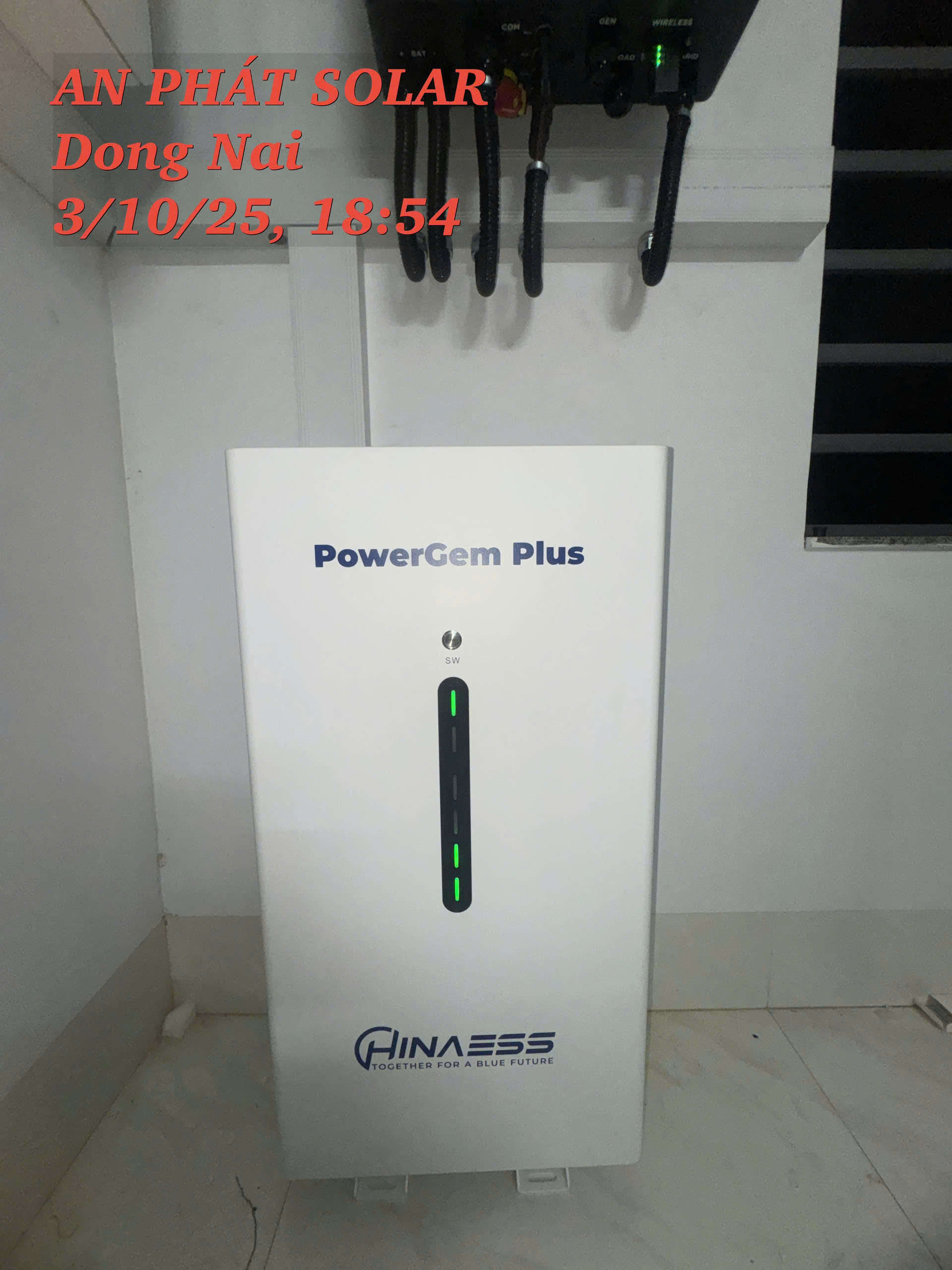 Hệ thống điện mặt trời 10kWp Đồng Nai 