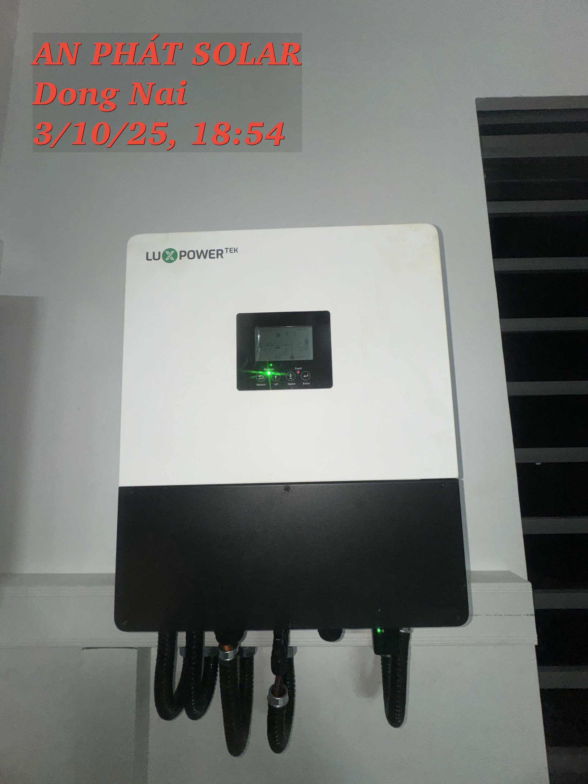 Hệ thống điện mặt trời 10kWp Đồng Nai 
