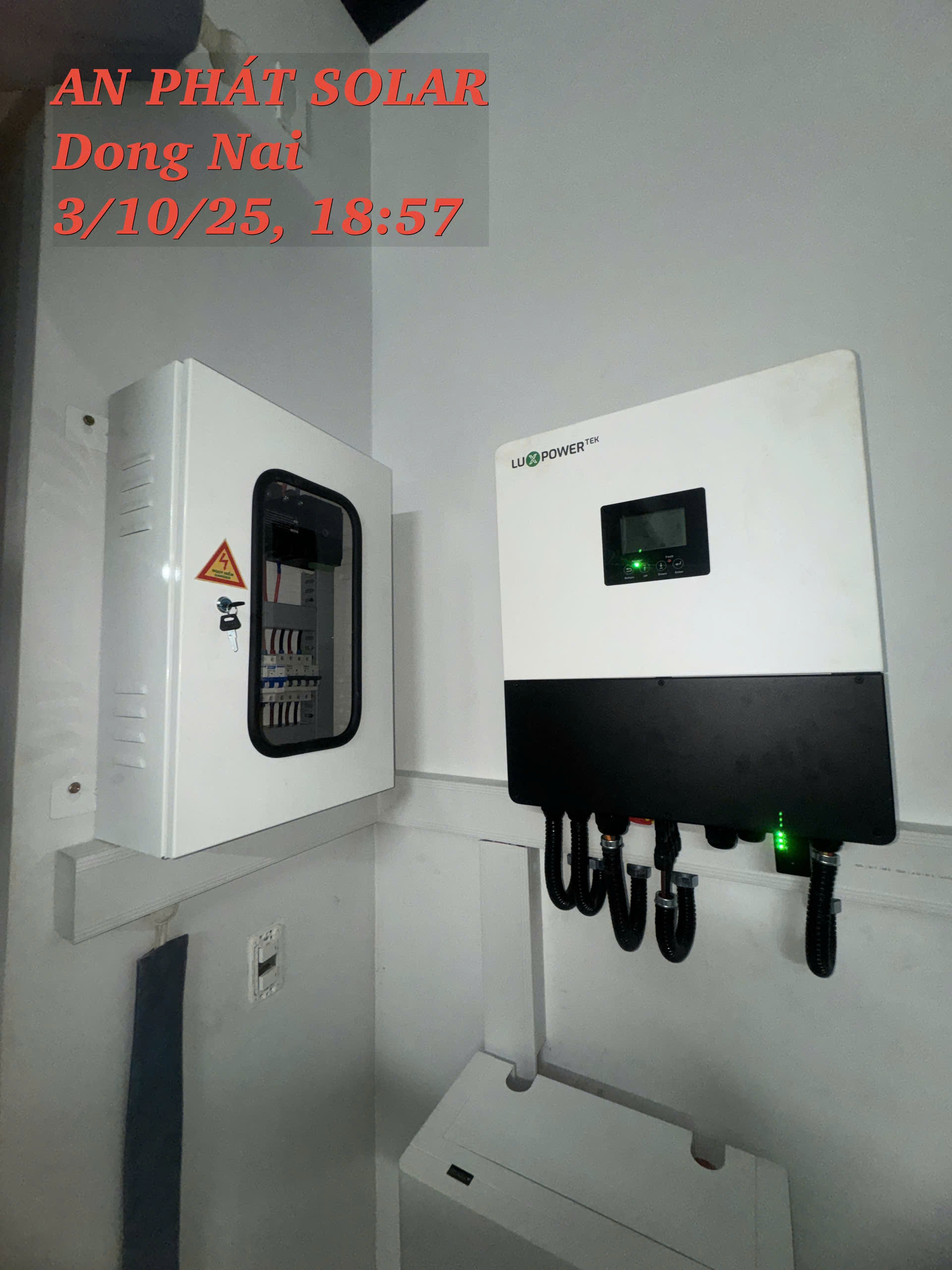 Hệ thống điện mặt trời 10kWp Đồng Nai 