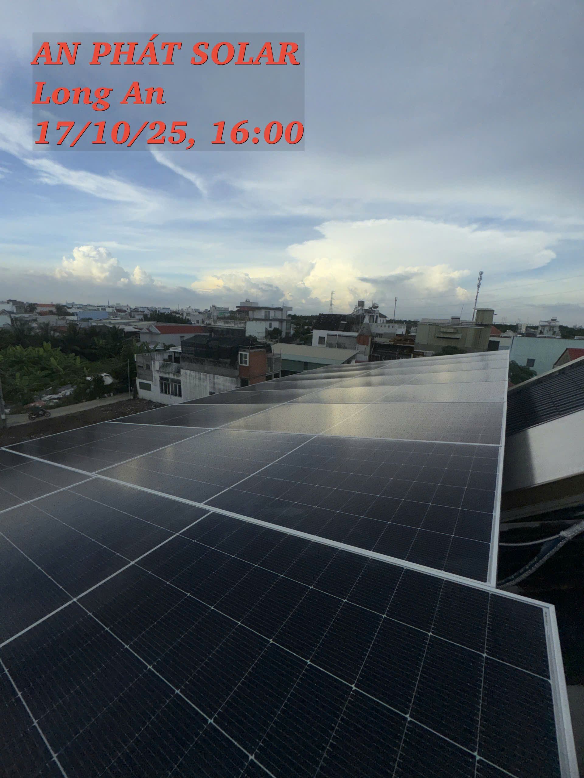 hệ thống điện mặt trời hòa lưới có lưu trữ