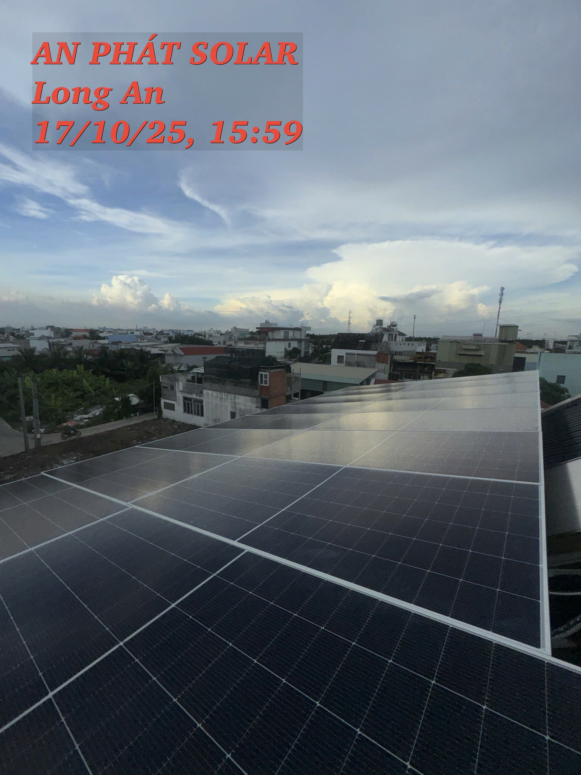 hệ thống điện mặt trời hòa lưới có lưu trữ