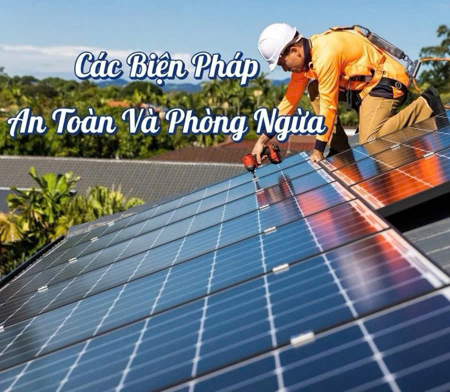 Các biện pháp phòng ngừa pin năng lượng mặt trời
