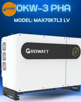 Inverter Growatt 70kW 3 Pha MAX70KTL3 LV