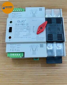 Bộ chuyển đổi nguồn ATS QJC 100A Solar Power 125