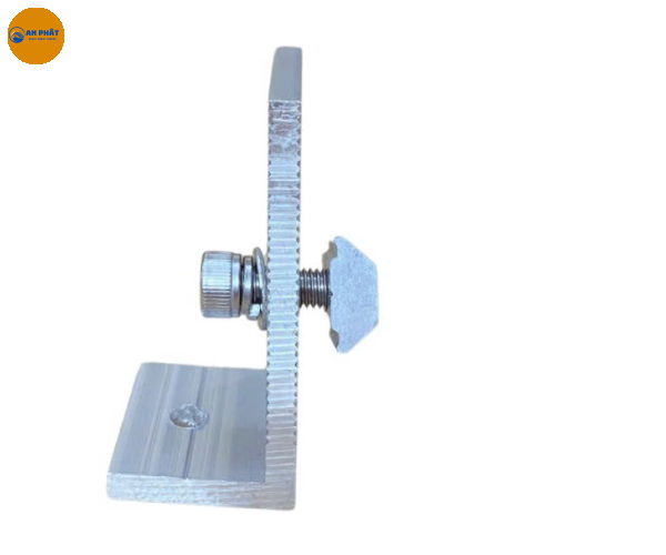 Chân L mái tôn lắp đặt tấm pin mặt trời