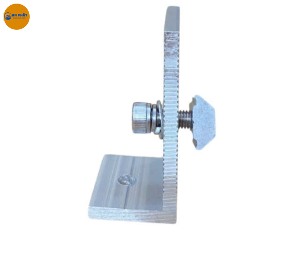 Chân L mái tôn lắp đặt tấm pin mặt trời