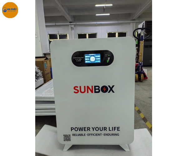 Pin Lưu Trữ Năng Lượng SUNBOX 51.2Vdc-300Ah (15.36kWh)