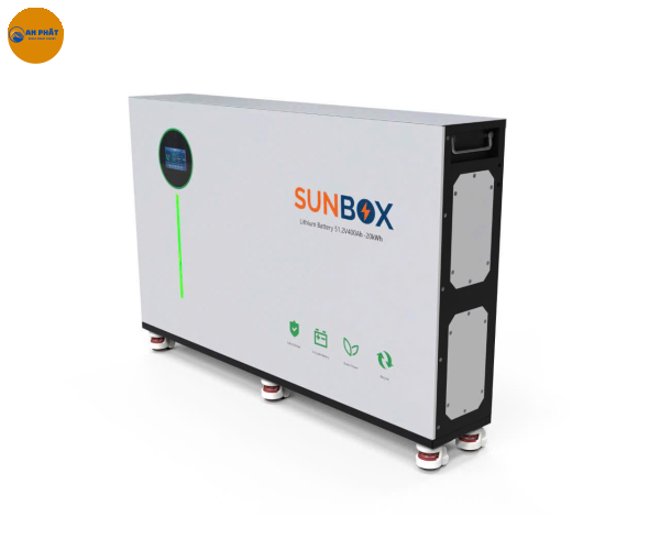 Pin Lưu Trữ Năng Lượng SUNBOX 51.2Vdc-400Ah/ 600Ah – 20.48kWh / 30.72kWh
